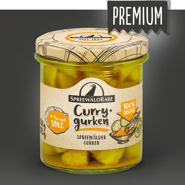 Currygurken 330 g Premium