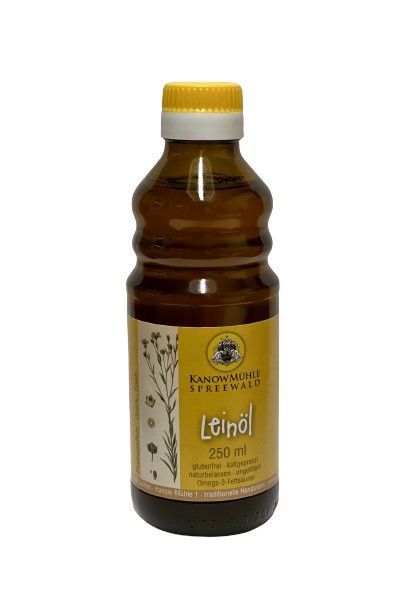 Kanow Mühle- Kaltgepresstes Premium Leinöl 250 ml