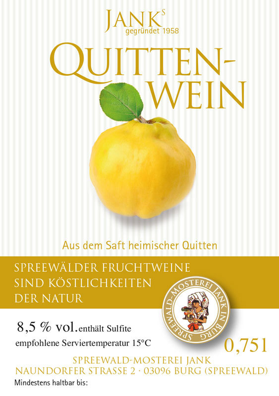 Quittenwein     0,75l