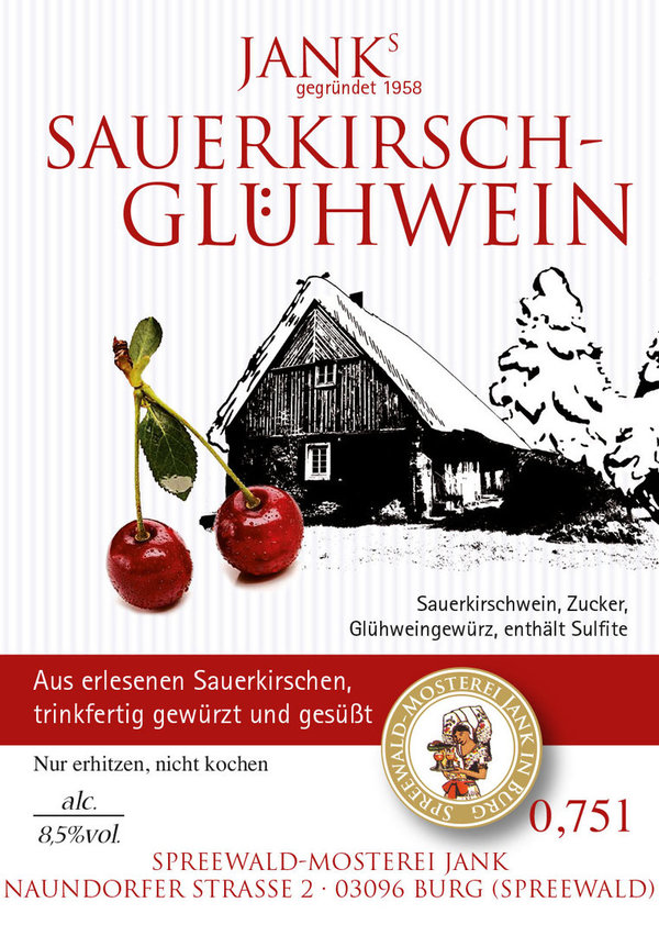 Glühwein Sauerkirsch 0,75l